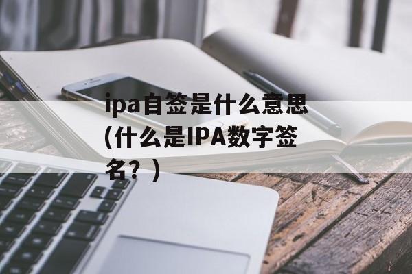 ipa自签是什么意思(什么是IPA数字签名？)