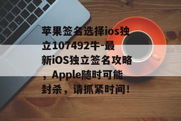 苹果签名选择ios独立107492牛-最新iOS独立签名攻略，Apple随时可能封杀，请抓紧时间！ 