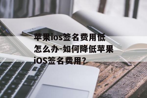 苹果ios签名费用低怎么办-如何降低苹果iOS签名费用？ 