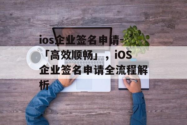 ios企业签名申请-「高效顺畅」，iOS企业签名申请全流程解析 