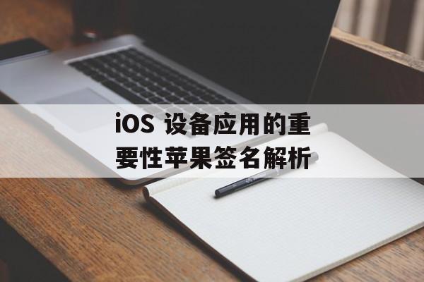 iOS 设备应用的重要性苹果签名解析