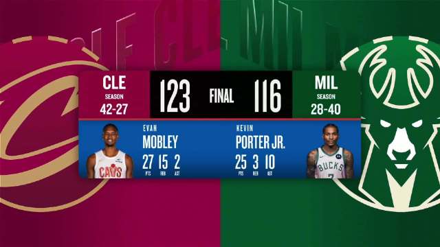 03月18日NBA常规赛 骑士 - 雄鹿 全场录像