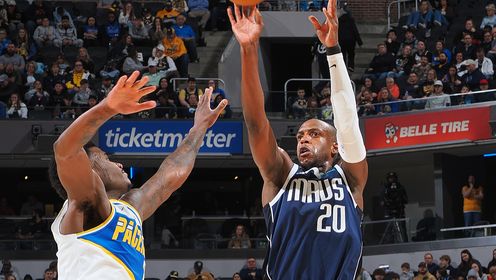 [腾讯全场集锦]🏀独行侠力克步行者终结10连败！米德尔顿25+7+7 西亚卡姆30+8