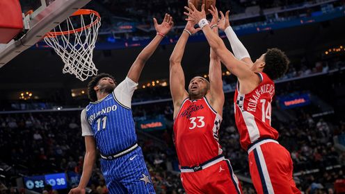 [腾讯原声集锦]🏀魔术险胜快船 贝恩36+5 伦纳德空砍37+8 马瑟林错失三分绝杀