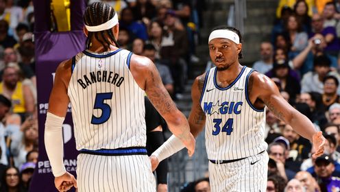 [腾讯全场集锦]🏀东契奇最后时刻传球&詹姆斯高难度绝杀失败 湖人1分惜败魔术