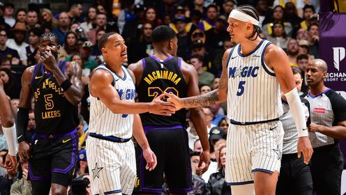 [腾讯原声集锦]🏀东契奇最后时刻传球&詹姆斯高难度绝杀失败 湖人1分惜败魔术
