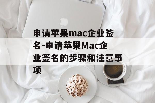 申请苹果mac企业签名-申请苹果Mac企业签名的步骤和注意事项 