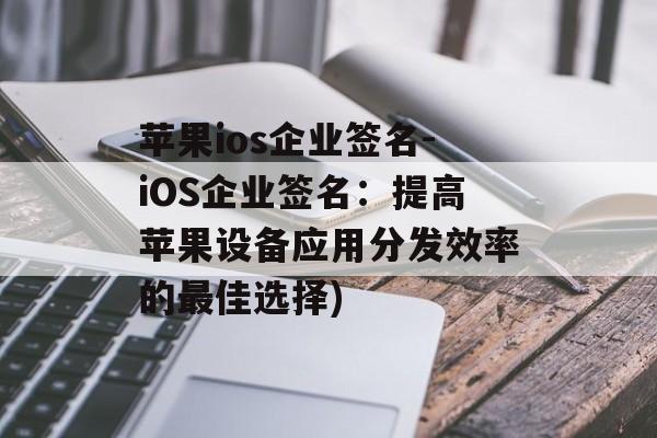 苹果ios企业签名-iOS企业签名：提高苹果设备应用分发效率的最佳选择)